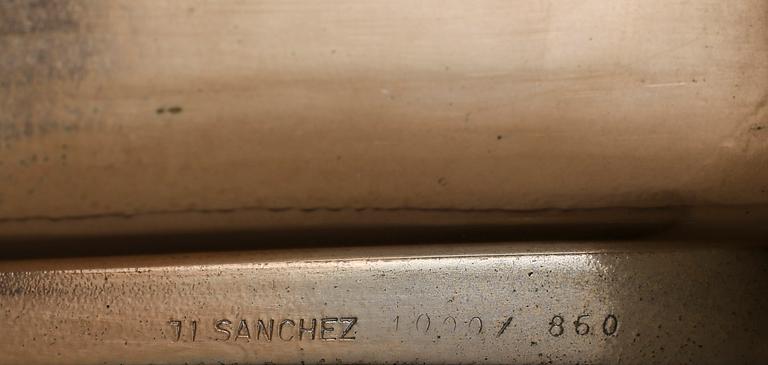 JOSÉ LUIS SANCHEZ, skulptur, brons, stämpelsignerad, numrerad 850/1000.