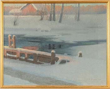 Olof Walfrid Nilsson, Winter Evening.