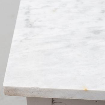 A pair of contemporary bedside tables.