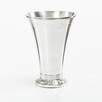 Gustaf Möllenborg, Bägare, silver, Stockholm 1889.