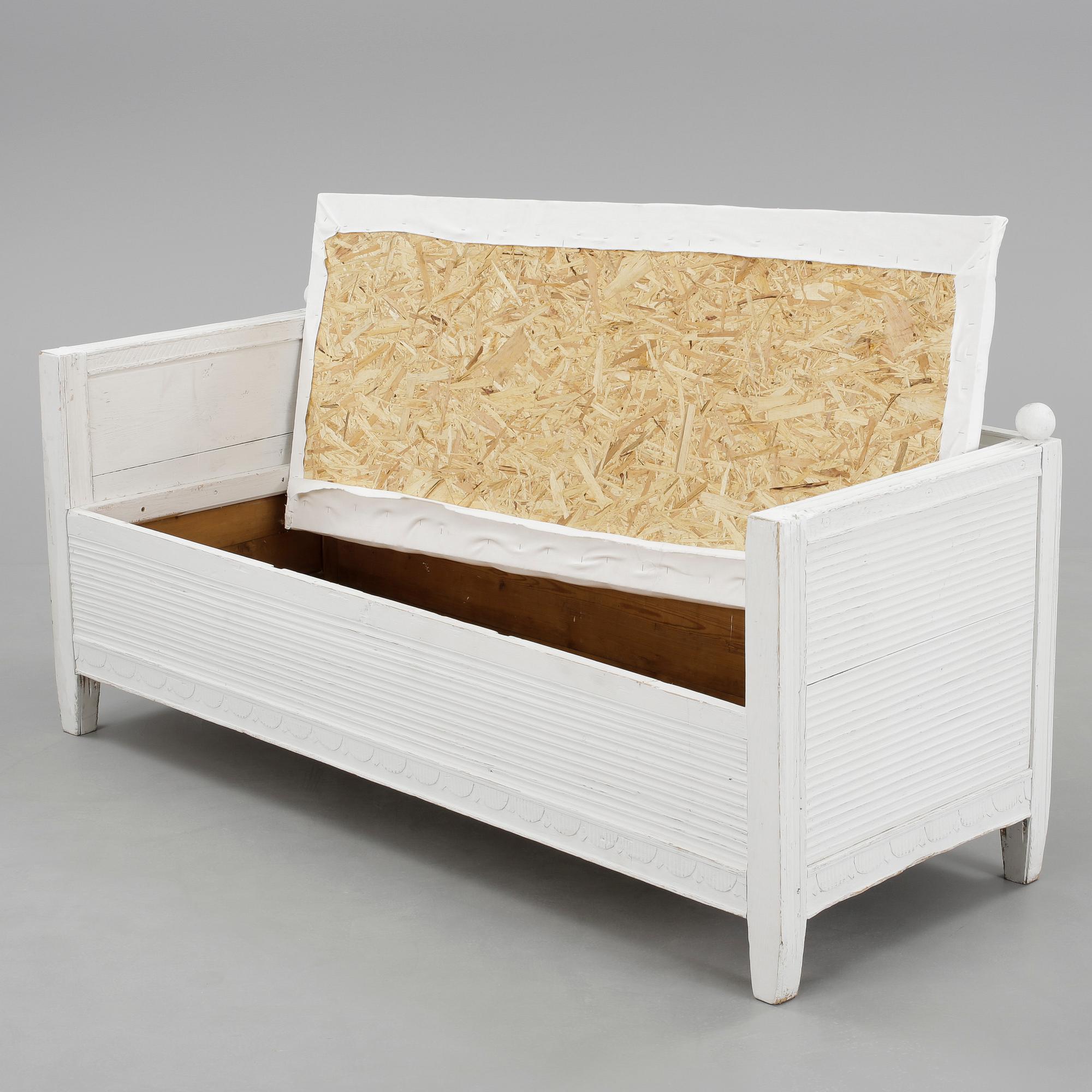SOFFA, gustaviansk, omkring år 1800.