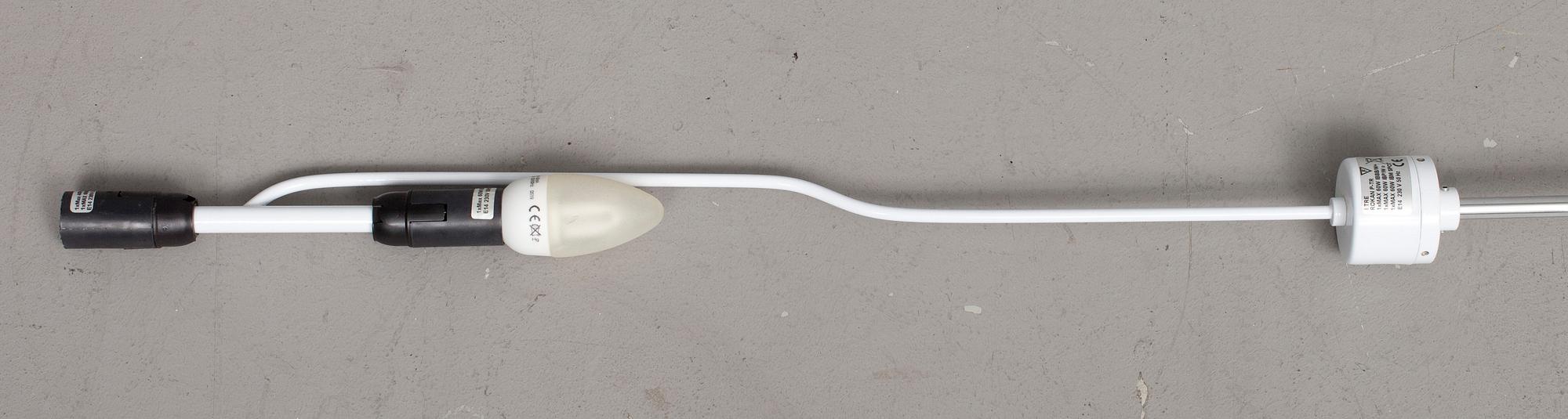 VÄGGLAMPOR, ett par, "Rokan" Alessandro Crosera för I Tre,  Italien 2000-tal.