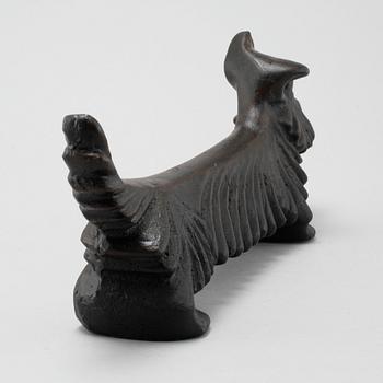 A iron cast fire guard, probably from ASEA, 20th century.