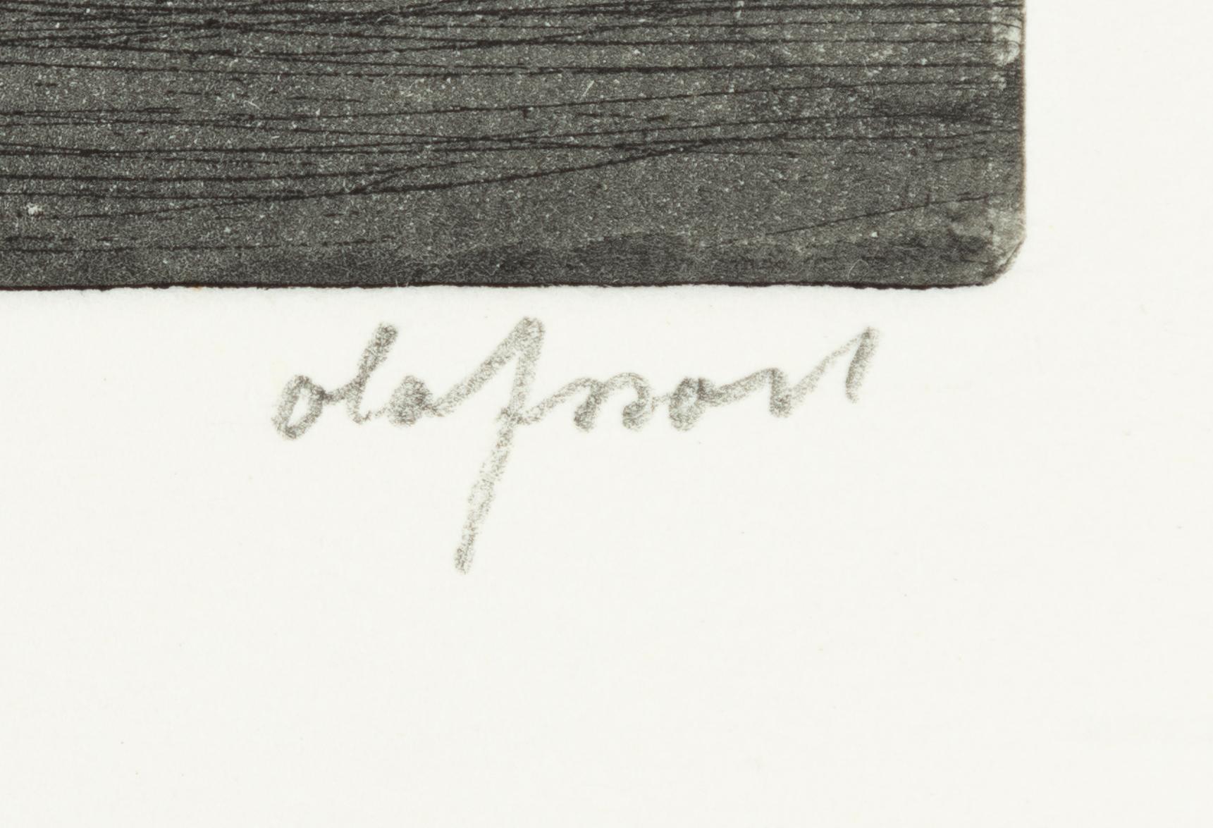 Pierre Olofsson, "Vindhäxor". mapp med 5 färgestningar.