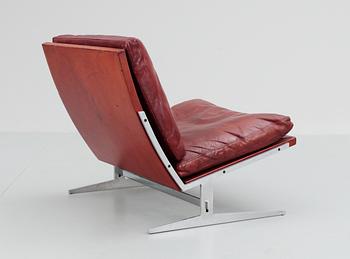 A Preben Fabricius & Jørgen Kastholm easy chair, "BO-561", Bo-EX, Denmark.