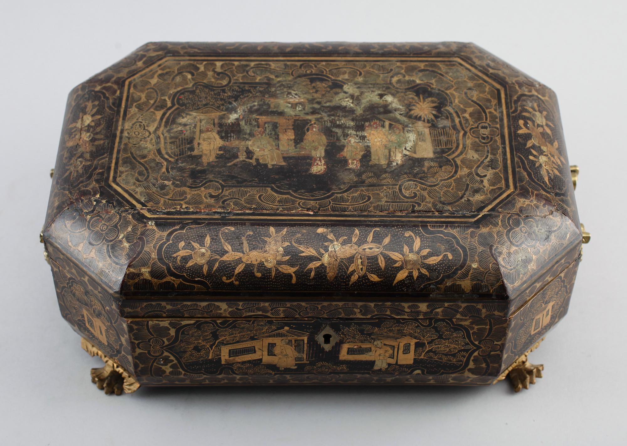 SYSKRIN, lackarbete, Kina, 1800-talets första hälft.