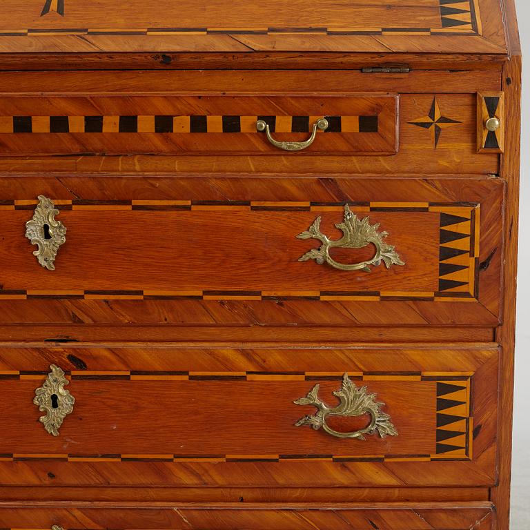 A 18th century writing cabinet.