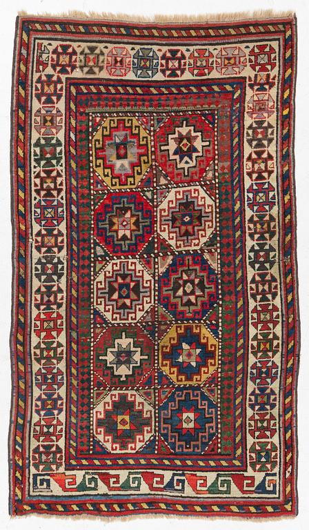 A Moghan rug, Kazak region, south Caucasus, c. 180 x 107 cm.