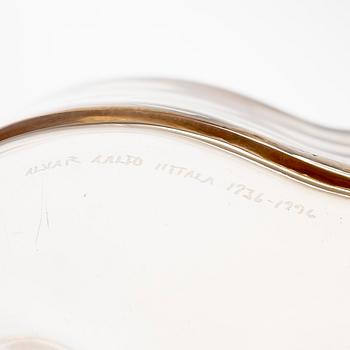 Alvar Aalto, vas, "3030", 60-årsjubileumsvas, signerad Alvar Aalto Iittala 1936-1996.