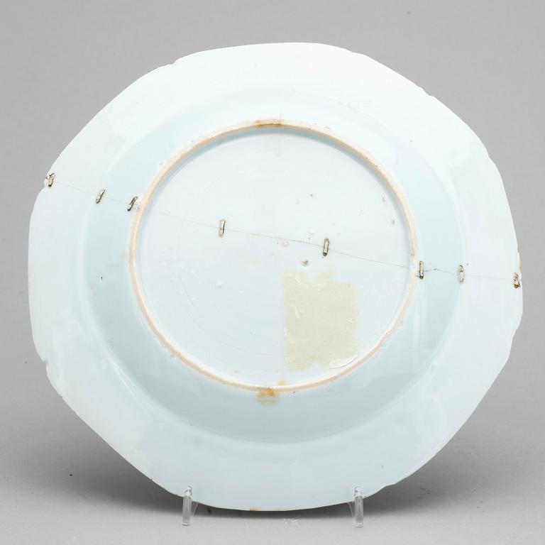 PARTI TALLRIKAR, 8 st, porslin, Kina, mestadels 1800-tal.