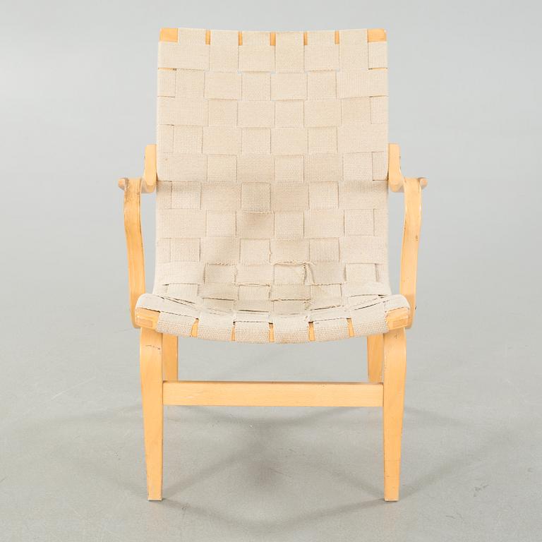 BRUNO MATHSSON, fåtölj, "Eva", Dux, 1900-talets andra hälft.