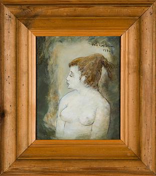 Unto Koistinen, Woman in profile.