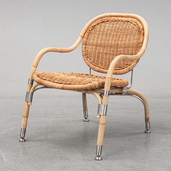 MATS THESELIUS, a rattan easy chair from IKEA PS, 21st Century.