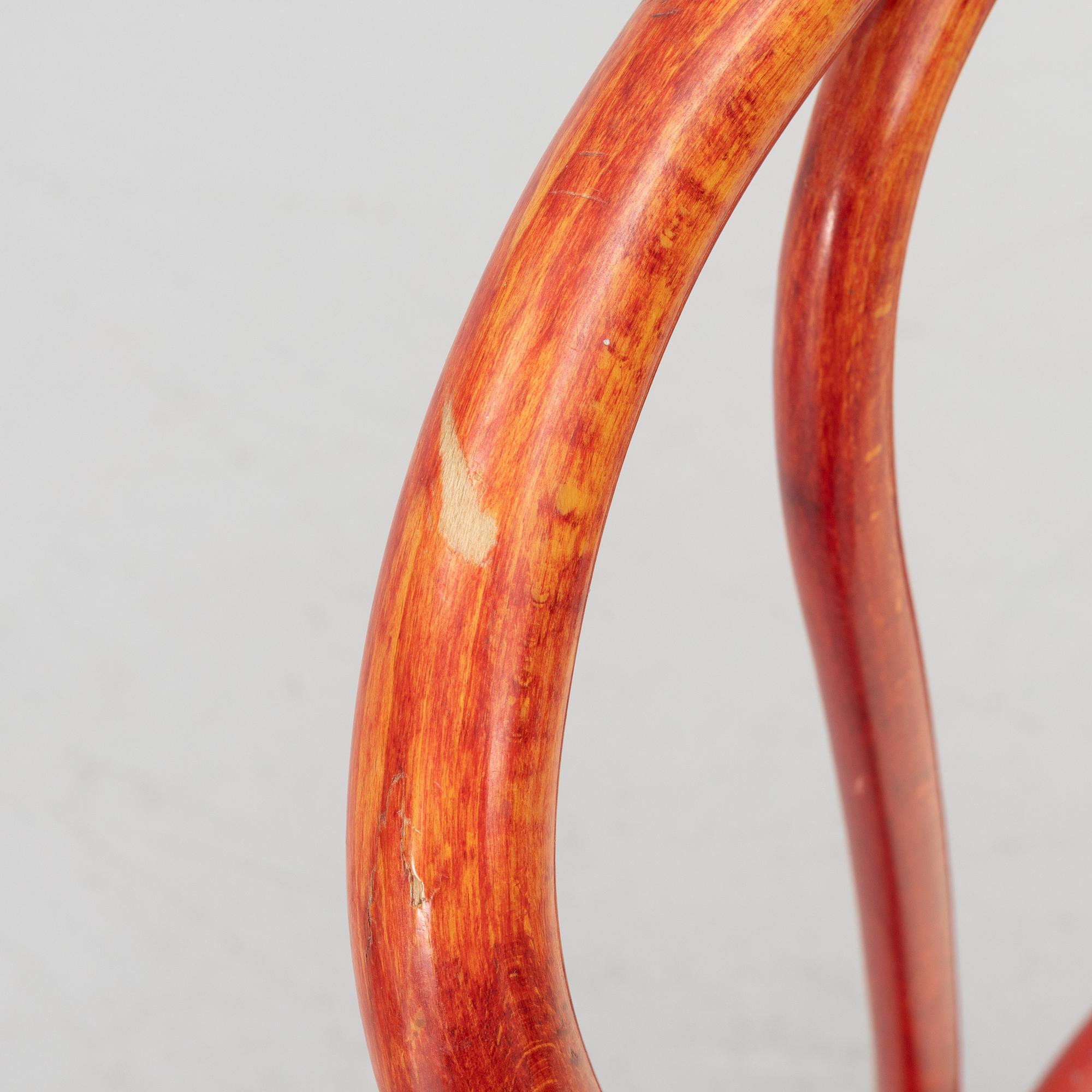 Seven armchairs, "Wien", Gemla, second half of the 20th century.