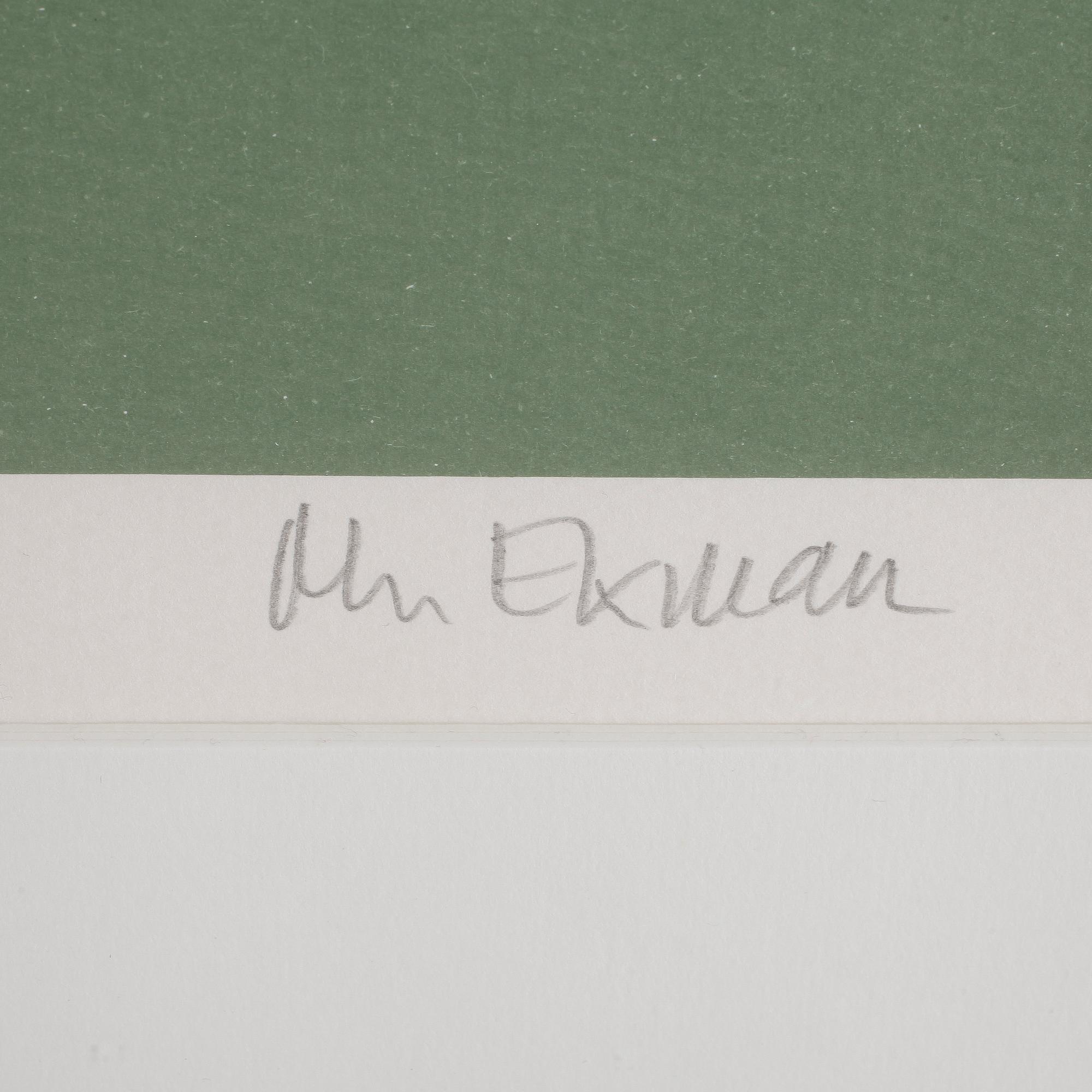 MARIE-LOUISE EKMAN, litografi, signerad och numrerad 432/450.