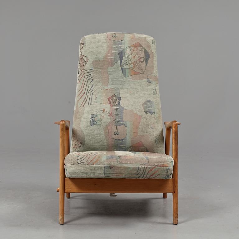 FÅTÖLJ, ur Contourette-serien, Alf Svensson, omkring 1900-talets mitt.