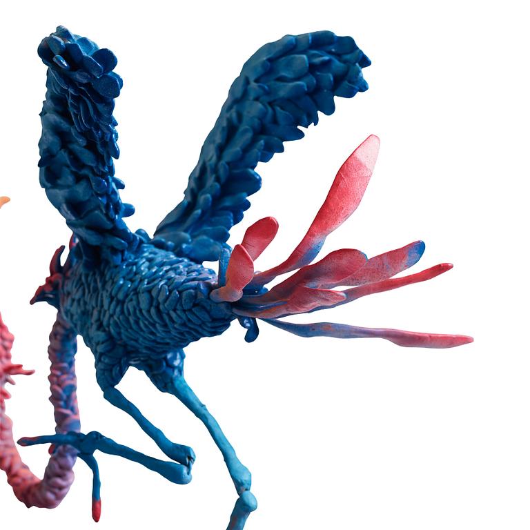 Nathalie Djurberg & Hans Berg, "One Last Trip to the Underworld (Strawberry Red and Blue)".