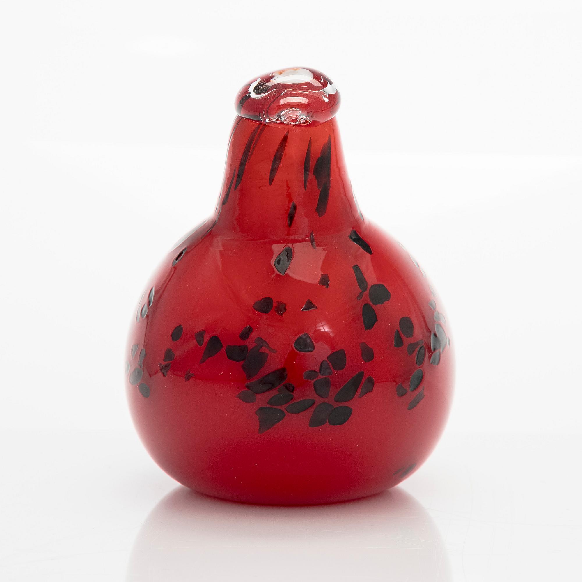 Oiva Toikka, A glass bird, 'Dalma', signed O. Toikka Nuutajärvi.