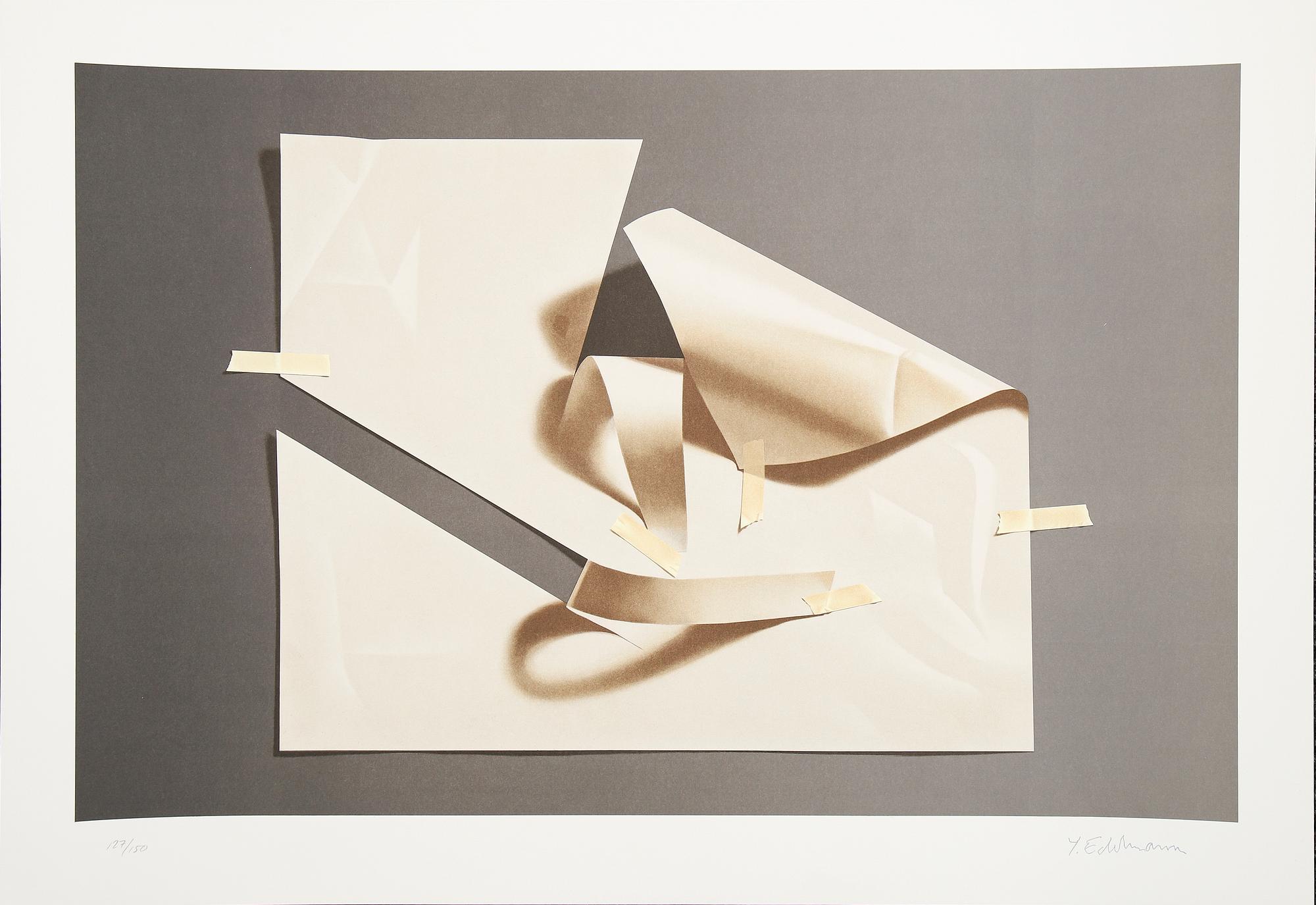 YRJÖ EDELMANN, lithograph in colours, stamped signature 127/150.