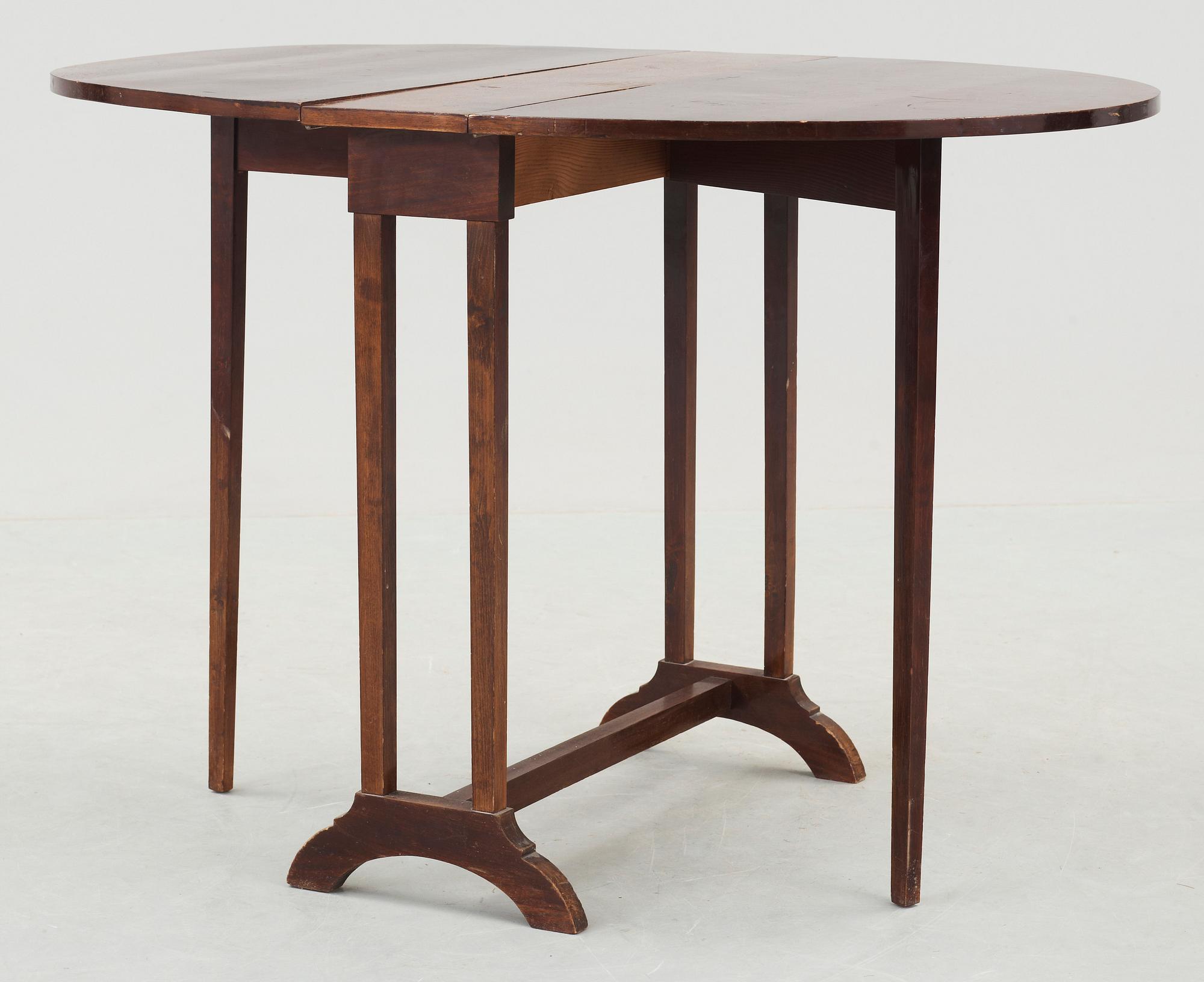 KLAFFBORD, omkring sekelskiftet 1900.