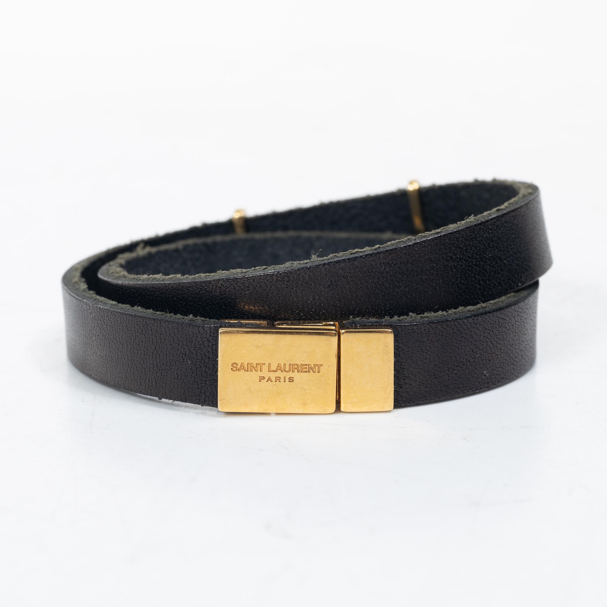 Yves Saint Laurent, bracelet.