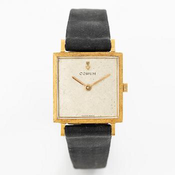 Corum, wristwatch, 21.5 x 21.5 (29.5) mm.