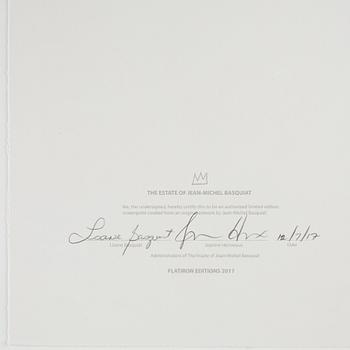 Jean-Michel Basquiat Efter, ”Ascent, Olympic, Leeches, and Liberty”.