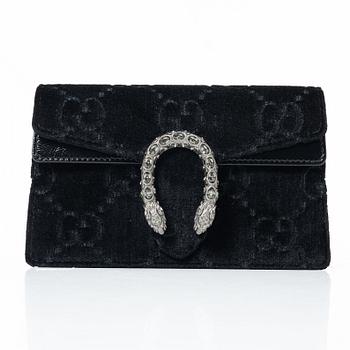 Gucci, Bag, "GG Embossed Velvet Dionysus Mini Shoulder Bag".
