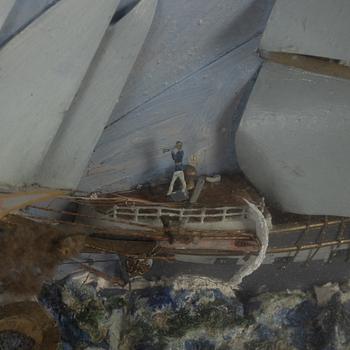 Diorama, tidigt 1900-tal.