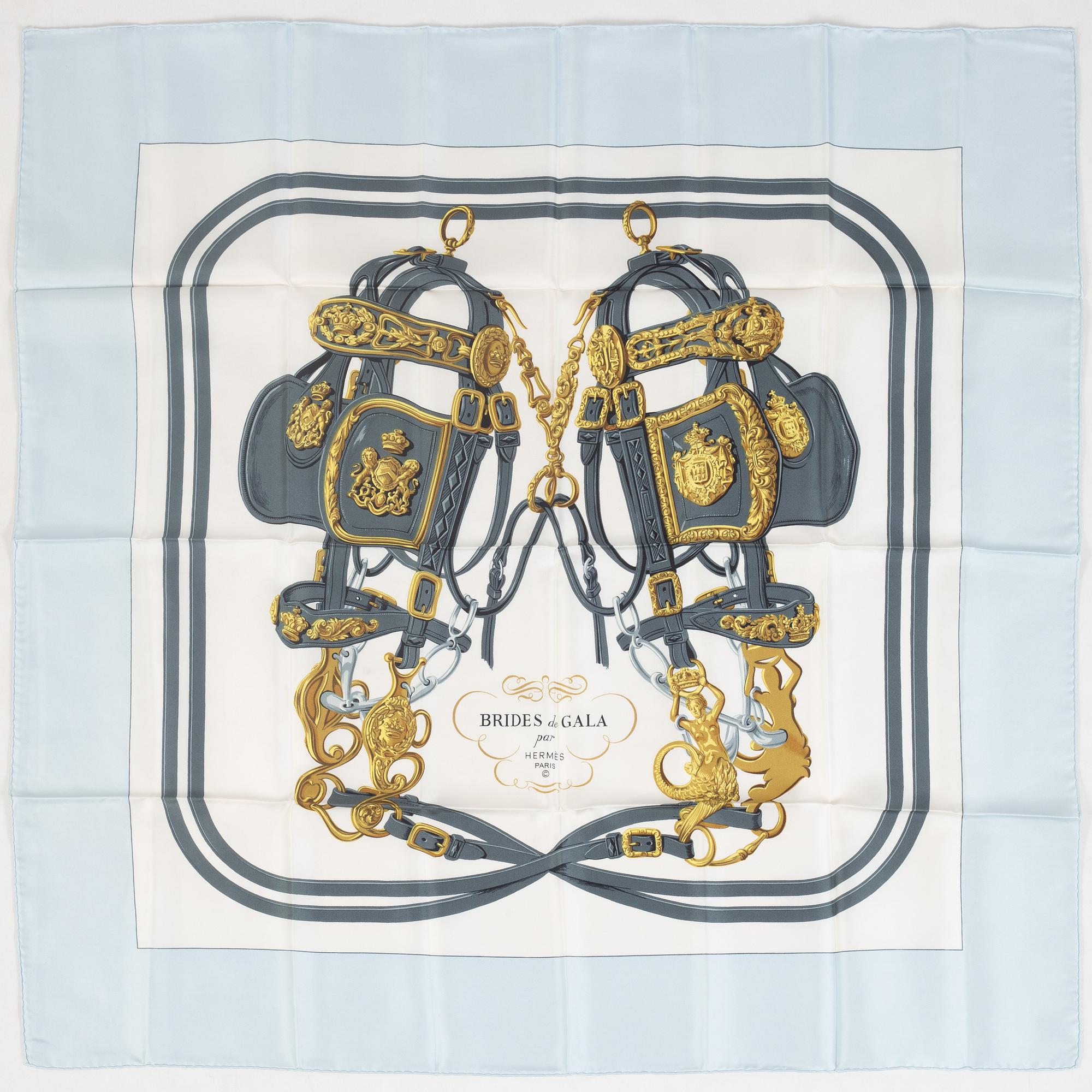 Hermès, scarf, "Brides de Gala".