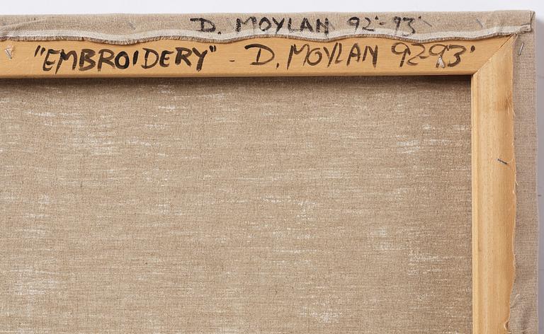 Donna Moylan, olja på duk, signerad och daterad 92-93 a tergo.