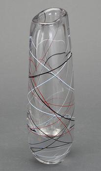 VAS, glas, Vicke Lindstrand, Kosta. Formgiven före 1954.