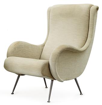 116. An Italian armchair, 1950's.