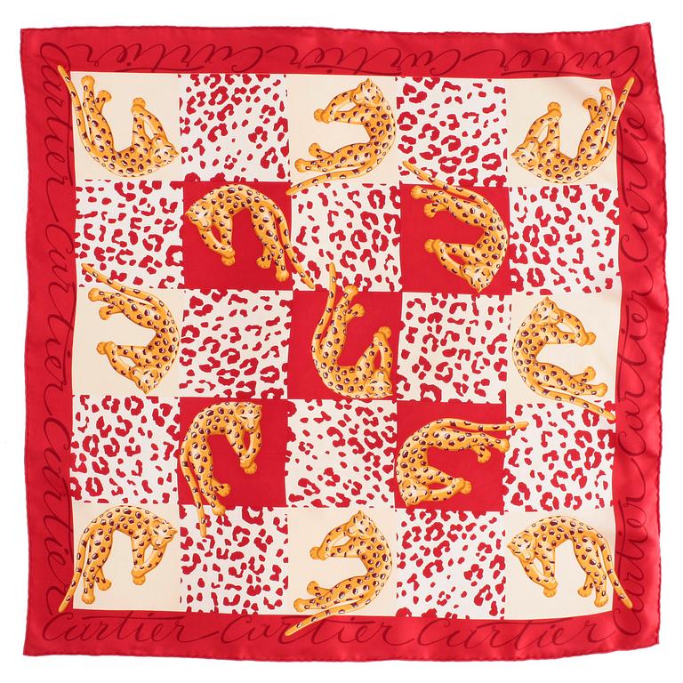 CARTIER, scarf.
