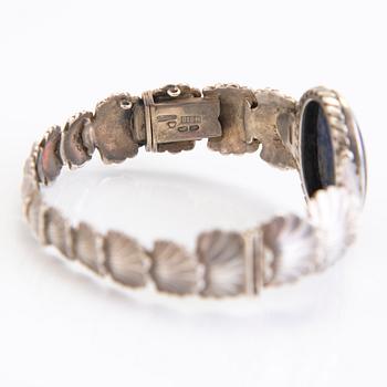 A 1938 silver bracelet by Tillander, Helsinki.