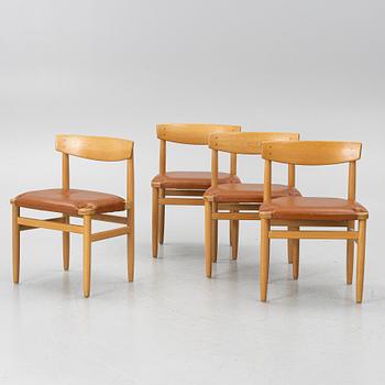 Børge Mogensen, stolar, 4 st, "Öresund", Karl Andersson & Söner.