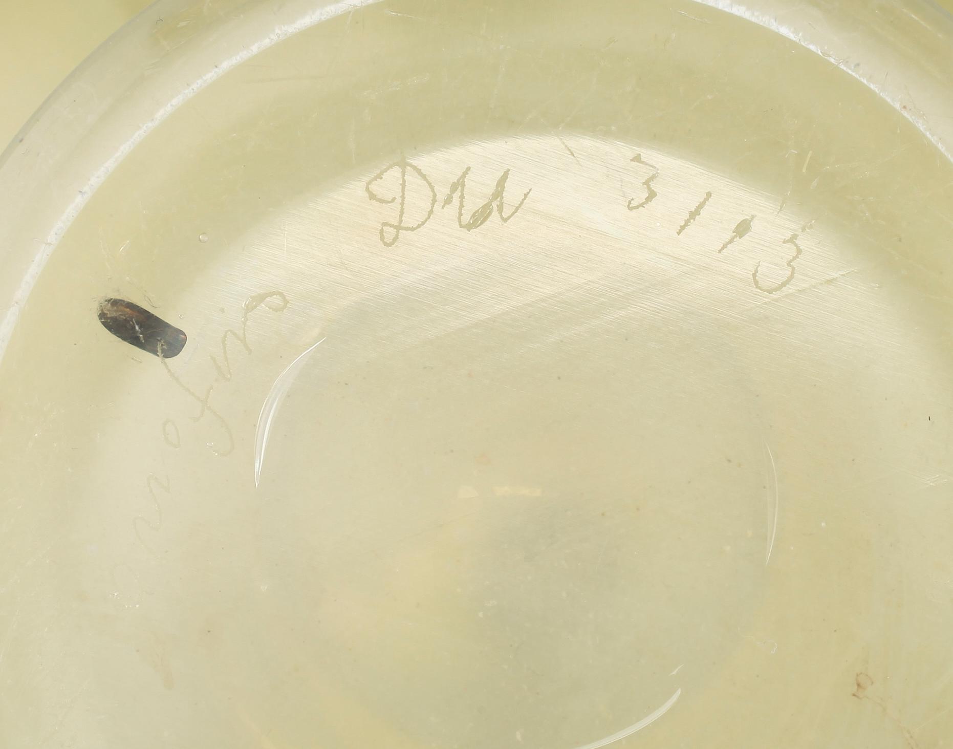 VAS, glas, "hat brim", Ingeborg Lundin, Orrefors.