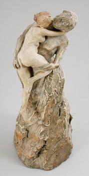 SVEN BOBERG, skulptur, gips, signerad Paris 1905.