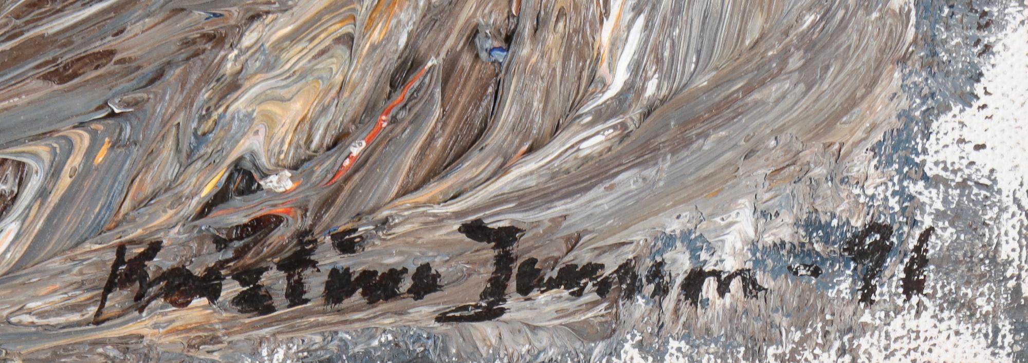 KRISTINA JANSSON, olja på duk, signerad samt daterad 91.