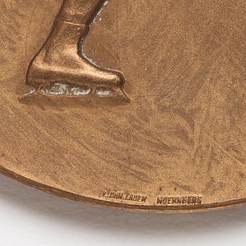 Medalj, tyska mästare, Berliner SC, i ishockey 1920.