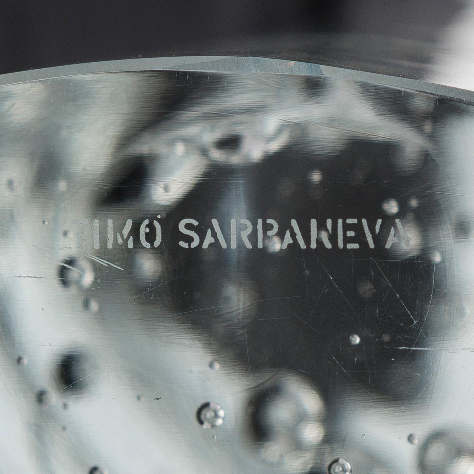 Timo Sarpaneva, lasiveistos, "Arkipelago"-sarja, signeerattu Timo Sarpaneva.