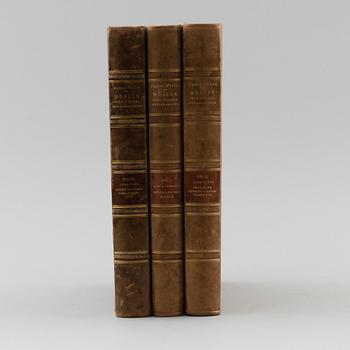 BÖCKER: Nordiska Museets Möbler från svenska Herremanshem, Sigurd Wallin, 1933, 3 volymer.