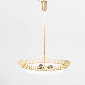 A Swedish Modern 1940s ceiling pendant.