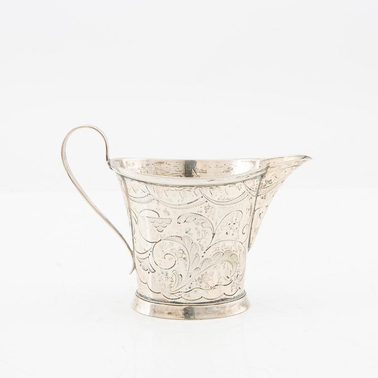 K Andersson kaffeservis silver Stockholm 1927.