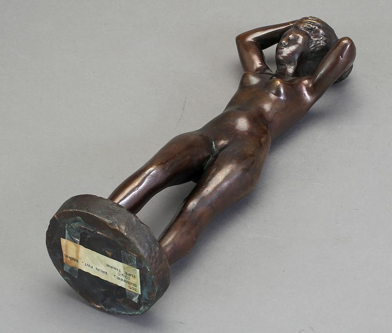 THURE THÖRN, skulptur, brons, signerad och daterad -45.
