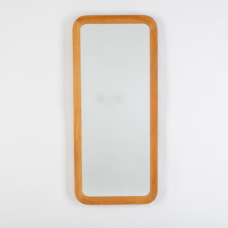 An oak framed mirror, Glas & Trä, Hovmantorp, 1962.