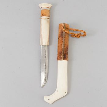 A Sami knife by Erik Tuolja.