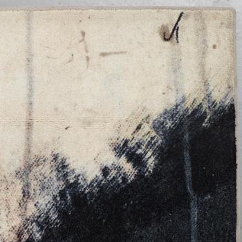 Maria Boström, MATTO, "Sideways", a printed decor after a painting by Maria Boström for Moooi carpets 2018, ca 301,5 x 298 cm.