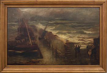 WILLIAM FLEMING VALLANCE, olja på duk, signerad RSA.