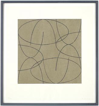 Peter Hahne · PETER HAHNE, etning, signerad och numrerad 19/50.